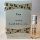 Burberry Her Intense For Women (VIAL)